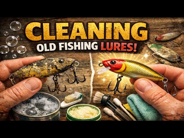 Late Night Tackle Cleanup: De-rigging and Sorting Soft Plastics