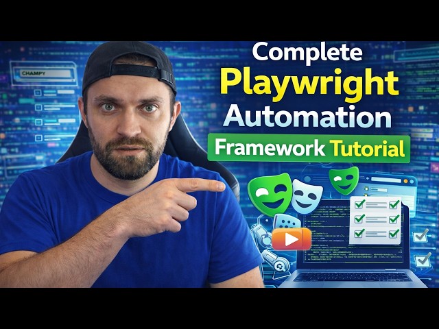 Complete Playwright Automation Framework Tutorial | UI, API, CI/CD Explained Alex "The Beardo"