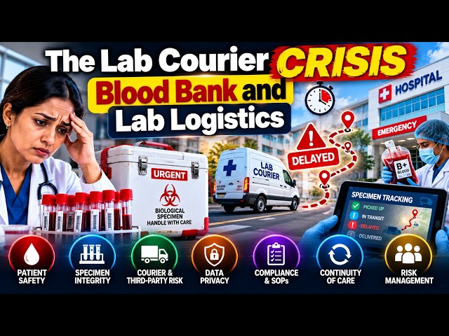 The Lab Courier Crisis: Blood Bank and Lab Logistics