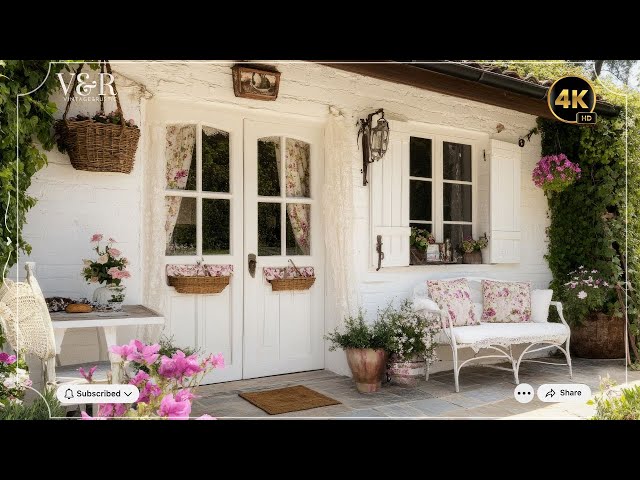 French Country Decor Meets Shabby Chic Elegance: Cozy Rustic Spring Updates for Your Retreat
