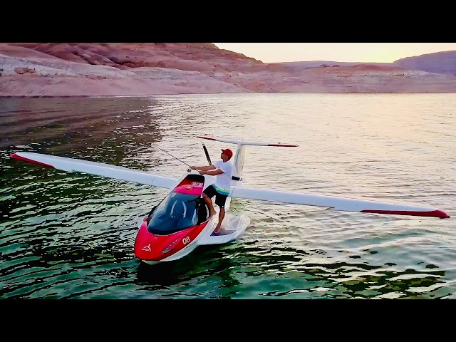 Your Personal Flying Car Lands On Water & Fits In Your Driveway ~ No Airport Needed