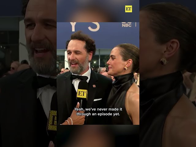 Matthew Rhys and Keri Russell are fully ready to battle for best couple at the #Emmys.