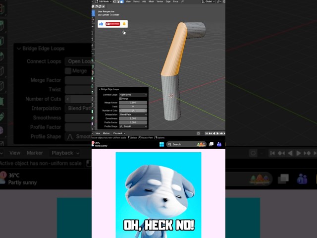 The Blender Trick Every Beginner Needs #b3d #blenderanimation #blendertips