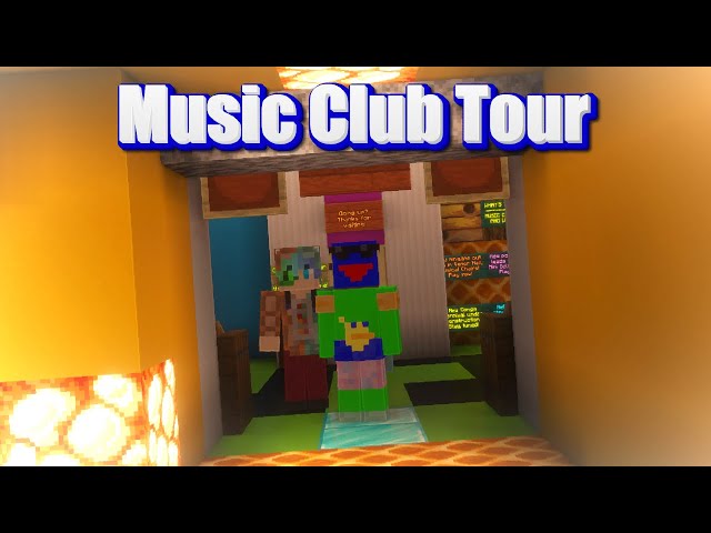 A Tour of Music Club | ExplodingTNT's Server Tour Part 2