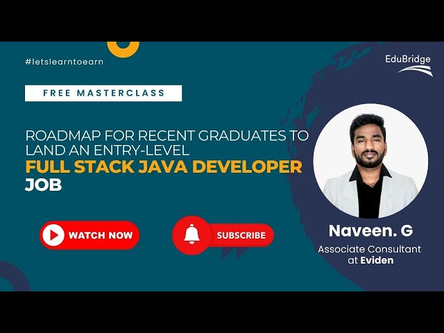 Navigating the Path: Roadmap to a Successful Entry-Level Full Stack Java Developer Career
