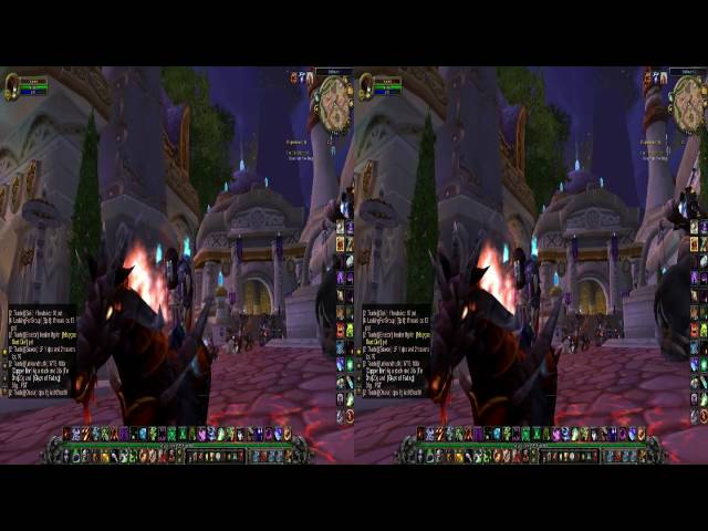World of  Warcraft  S3D Review  shown in S3D - 1080P - HD