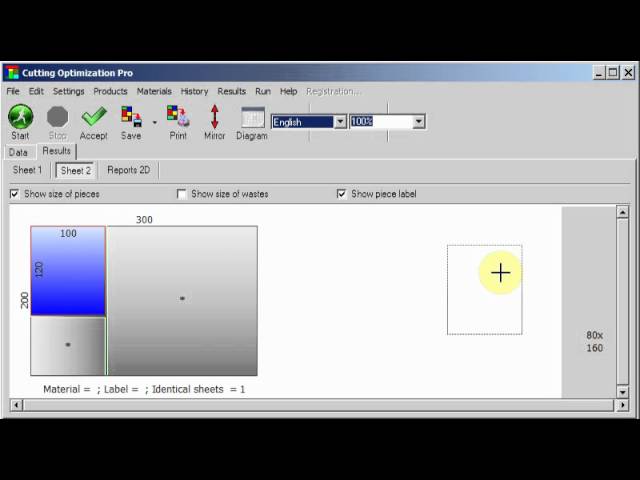 Moving parts between sheets in Cutting Optimization pro 5