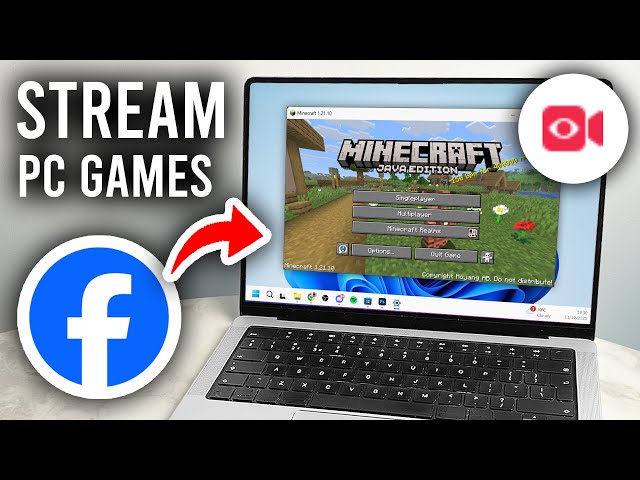 How To Live Stream PC Games On Facebook - Step By Step