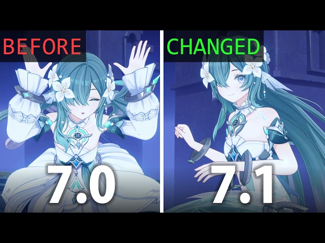 Genshin Impact 7.1 Changes