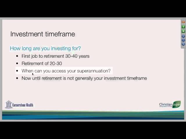 12 Investment timeframe