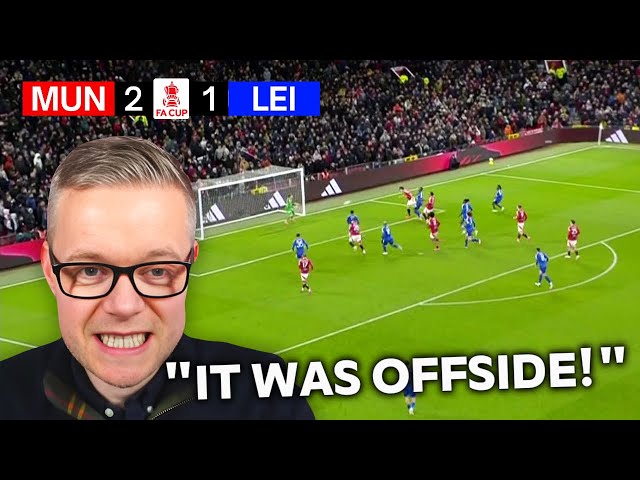 Manchester United vs Leciester Watchalong With Mark Goldbridge