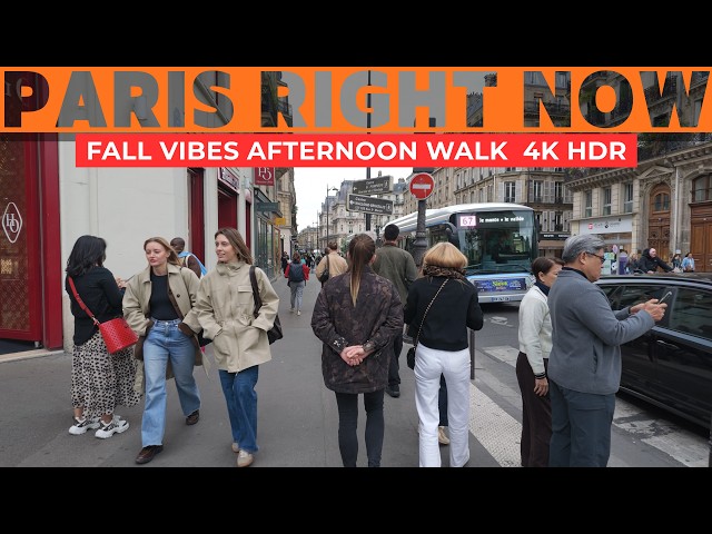 🇫🇷 PARIS Full Walk | Châtelet to Opéra Garnier via Hôtel de Ville & Rue Réaumur | 4K HDR
