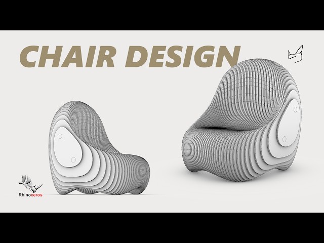 How to Model a Parametric Chair in Rhino 3D | Beginner Tutorial
