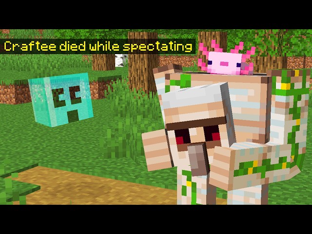 How Mobs Act after you DIE in Spectator