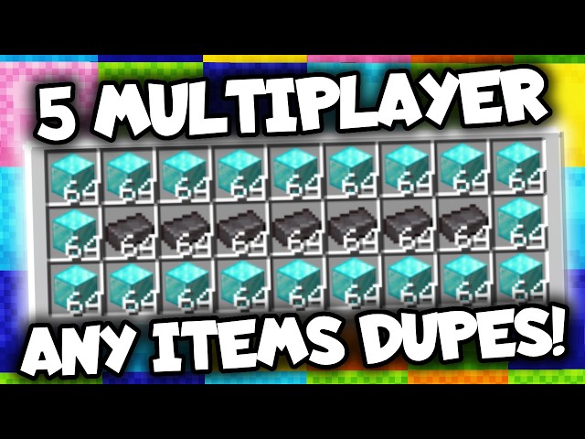 5 Minecraft Java 1.21.11+ Multiplayer Duplication Glitch's! [WORKING]