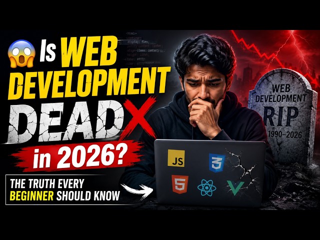 😱Is Web Development DEAD in 2026? The Truth Every Beginner Should Know