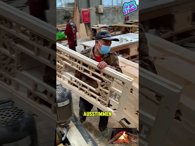 Joinery WITHOUT screws! This is how genius wood mortising is done