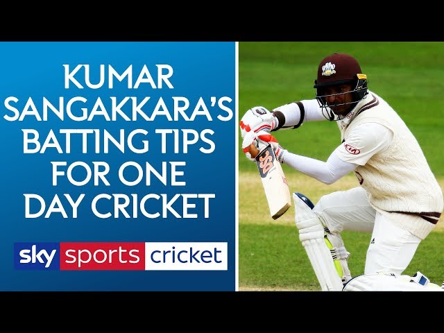 The secret of batting powerplay & pinch hitters | Kumar Sangakkara's Batting Masterclass