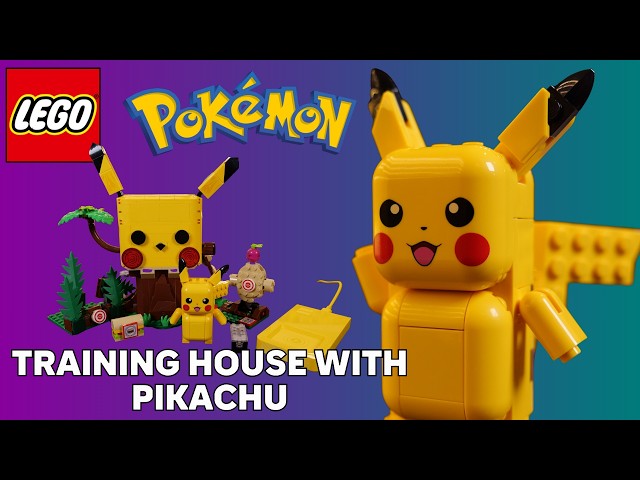 LEGO Pokemon 72164 Training House with Pikachu Review