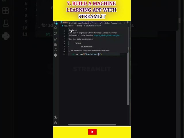🧠 Build a Machine Learning App with Streamlit