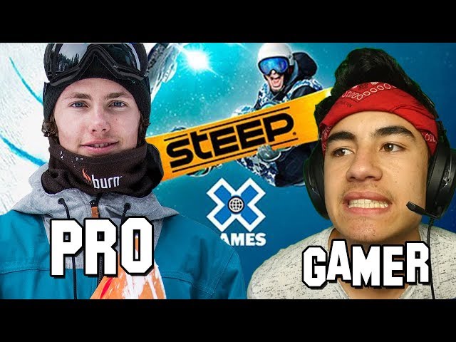 STEEP: X-Games Battle w/ PRO SNOWBOARDER!? ft. Daithi de Nogla