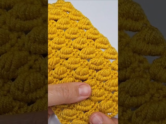 JUST 2 ROWS!🧶💛I've Never Seen Such A Beautiful Crochet Pattern Before! MUST TRY!