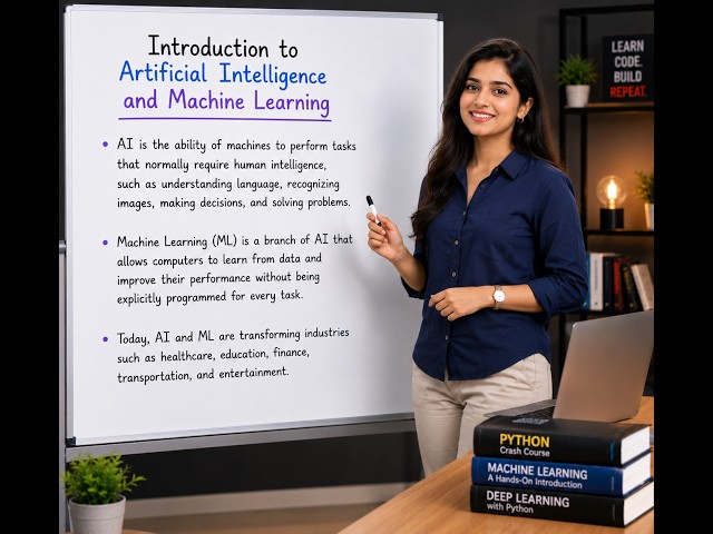Introduction to Artificial Intelligence and Machine Learning| AK QuickCode #codinginenglish #coding