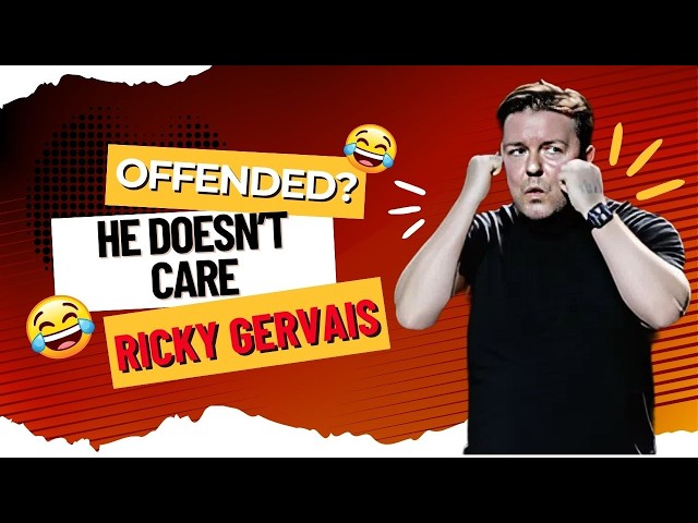 Ricky Gervais Doesn't Care Who Gets Offended | Stand-up Comedy 🔥