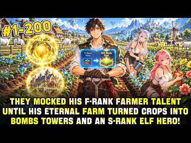 My F-Rank Farm Mutated Into an SSS-Rank Field—It Grows Legendary Fruits, Buildings, and Even Elves!