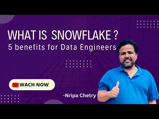 Snowflake for Data Warehousing: 5 Key Benefits for Data Professionals