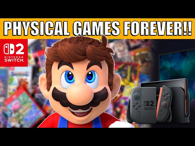 Nintendo CONFIRMS They Will NOT STOP Making Physical Games