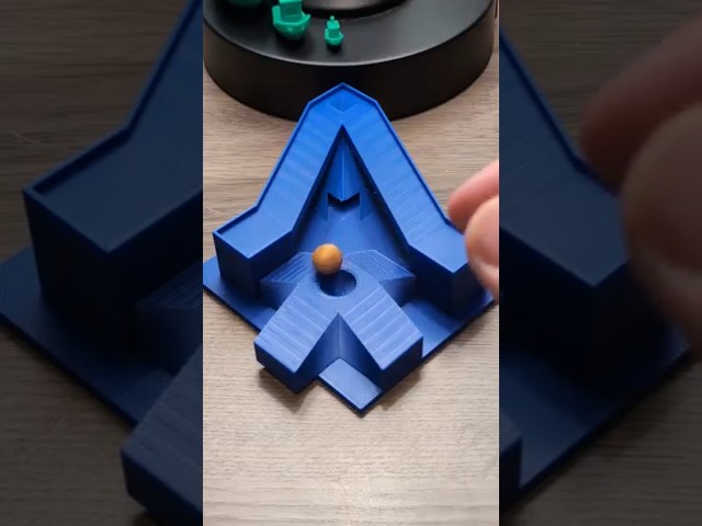 Gravity Storm #3dprinting #3dprinted #geometry #illusion #physics