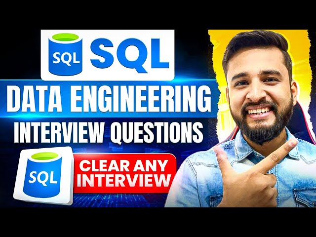 Production-Level SQL Interview Questions 🔥 | Clear ANY Data Engineering Interview (2026)