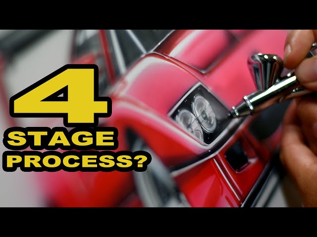 Draw, Paint, Render & Illustrate in 4 Stages