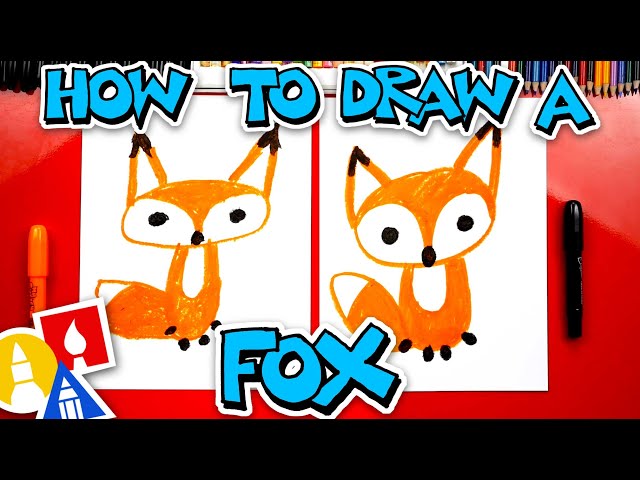 How To Draw A Cartoon Fox