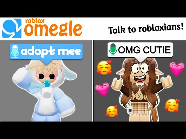 Roblox Omegle VOICE CHAT... But I'm The Cutest 5 YEAR OLD 2