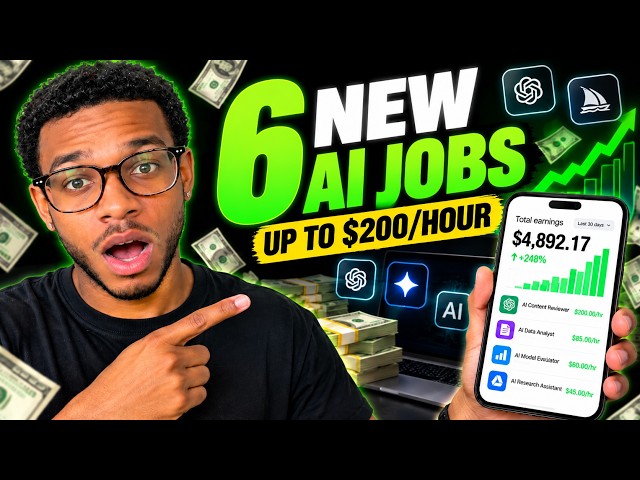 Get Paid Up to $200/Hour Testing AI — 6 Remote Job Sites