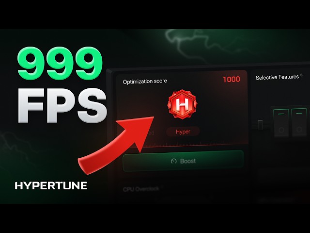 Hypertune Tutorial | Best Optimization Settings 2026: Boost FPS, Lower Latency, Fix Lag