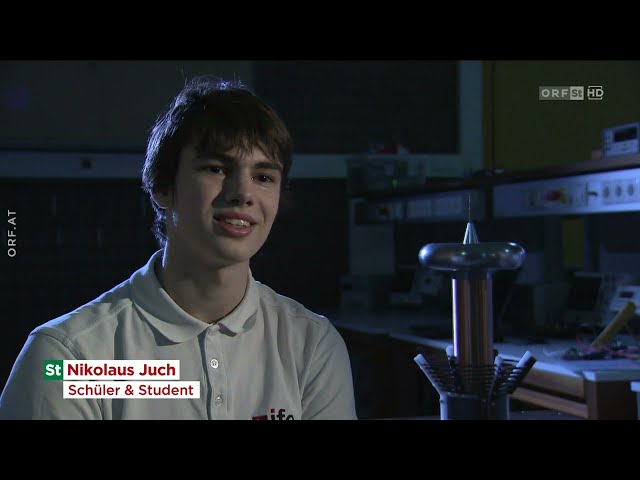 ORF: The Singing Tesla Coil by Nikolaus Juch and the Institute of Electronics