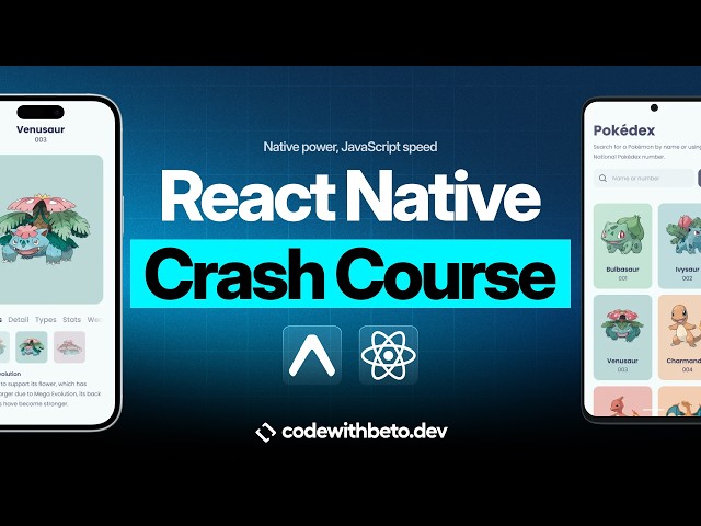 React Native for Dummies 2026 – Full Beginner Crash Course