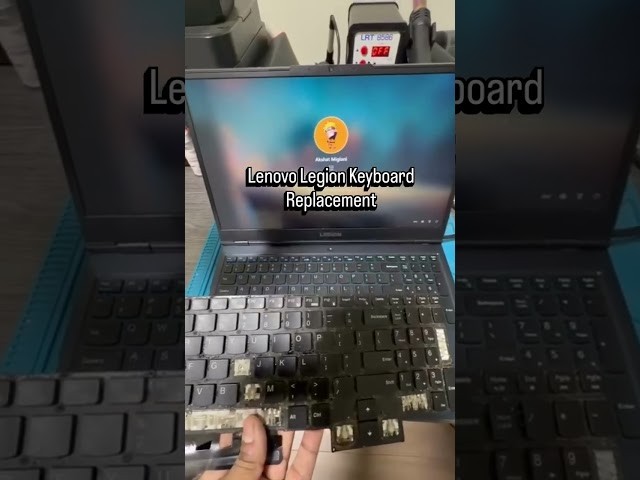 Lenovo Legion Gaming Laptop Keyboard Replacement - Anytime Computer Repairs, Delta, BC