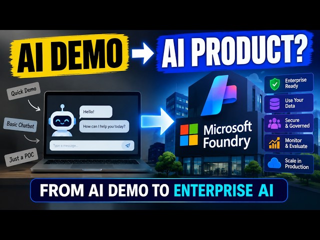 What is Microsoft Foundry? | From AI Demo to Enterprise AI