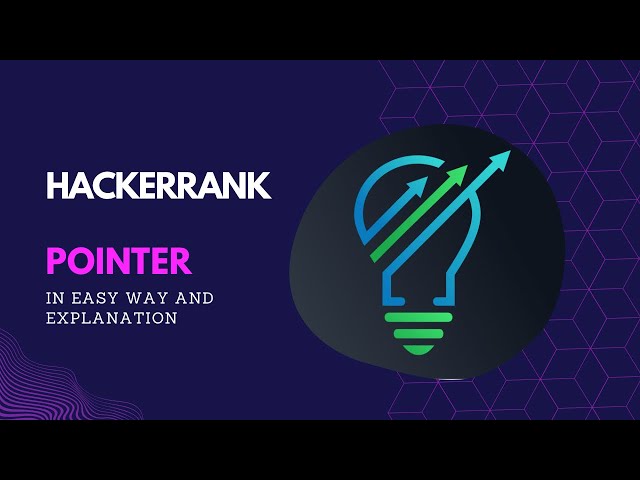 Pointer problem of Hackerrank in C