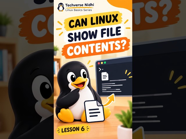 Can Linux Show File Contents Instantly? 🐧 |