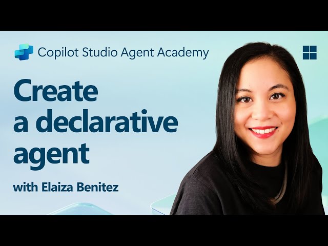 Deploy a declarative agent for Microsoft 365 Copilot