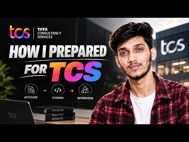 TCS Interview Preparation Strategy That I Followed | Aptitude, Coding & HR