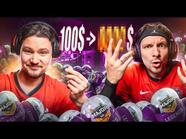 Opening 100 Sticker Capsules in CS2 (Profit or Loss?)