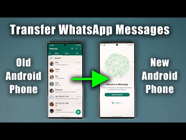 How To Transfer WhatsApp Messages from Old Android to New Android Phone (Free & Fast)