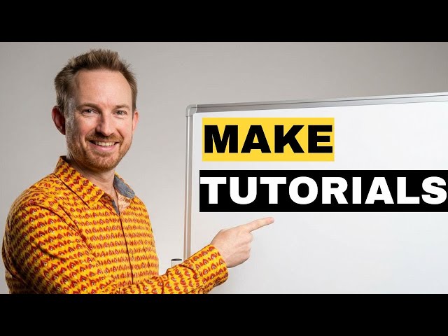 How I Make Tutorial Videos - Complete Tutorial