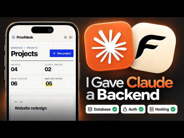 I Turned Claude Into a Full-Stack App Builder